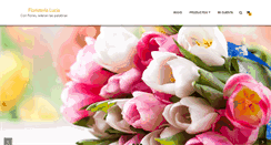 Desktop Screenshot of floristerialucia.com